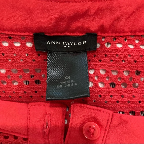 Ann Taylor’ pink blouse size XS - Picture 5 of 9